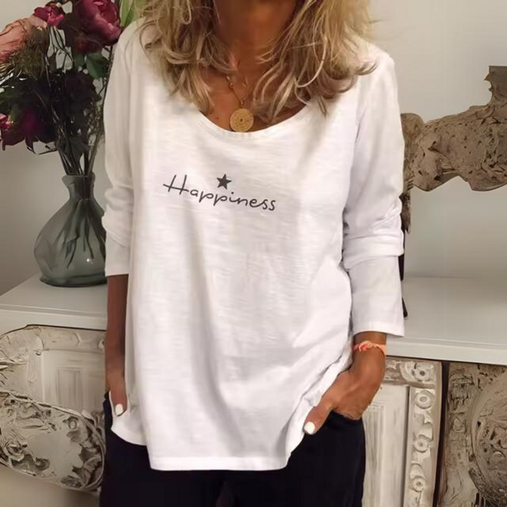Stilla | Behagelig Langærmet T-Shirt