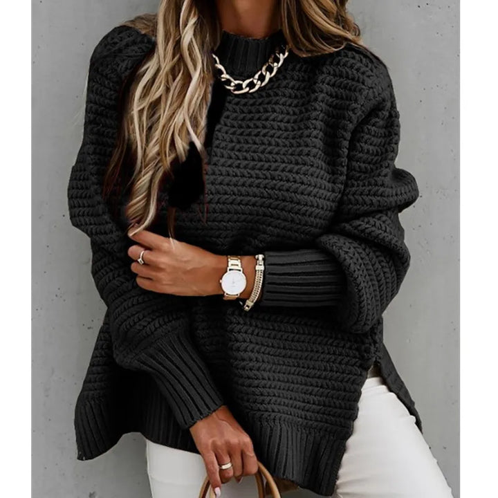 Stilla | Pullover med slidsstrik