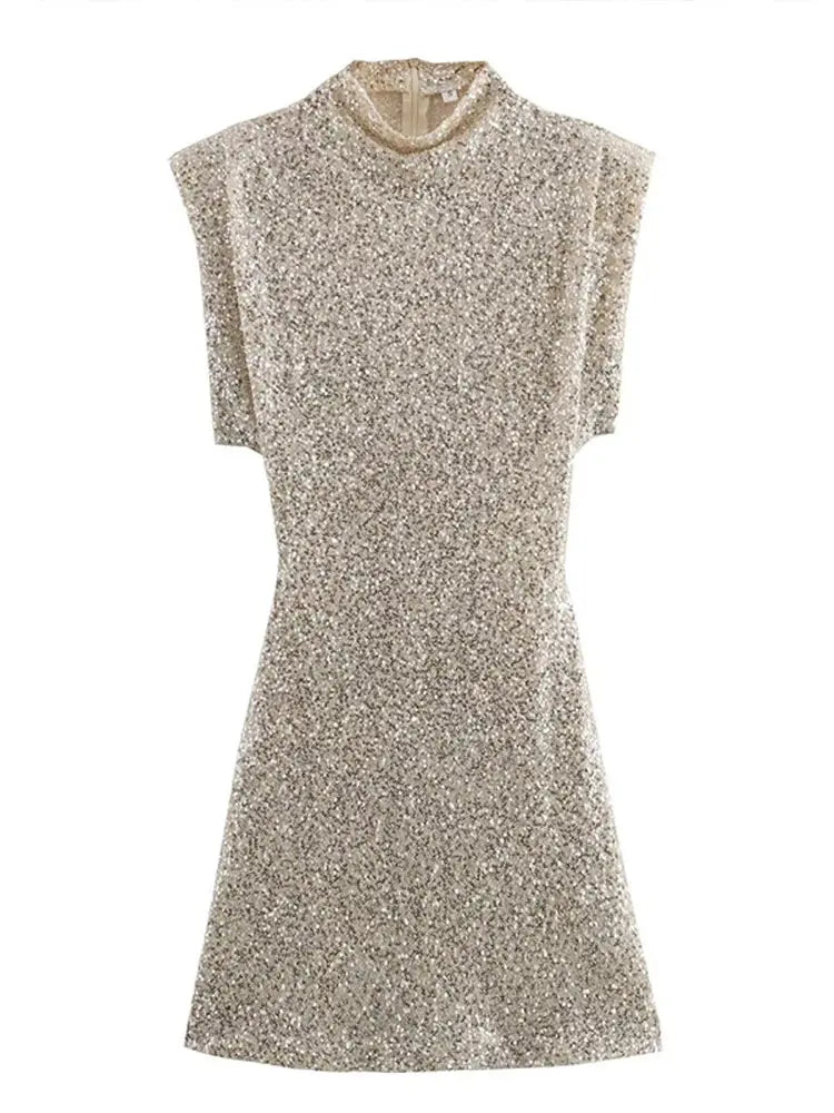 Stilla | Mini Kjole Glitrende Fra Modeglamour