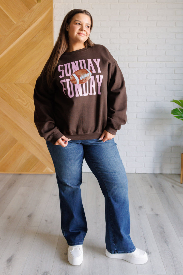 Stilla | Sweatjakke Med Grafik Søndag Funday