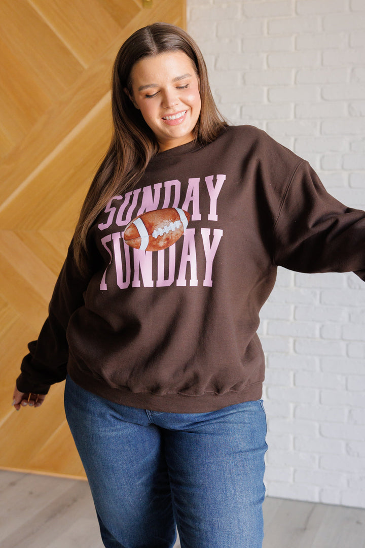 Stilla | Sweatjakke Med Grafik Søndag Funday