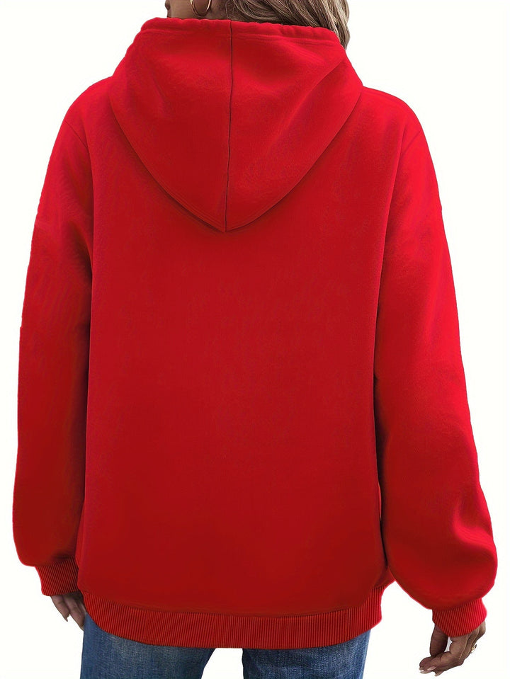 Stilla | Dachshund Print Hoodie til Damer
