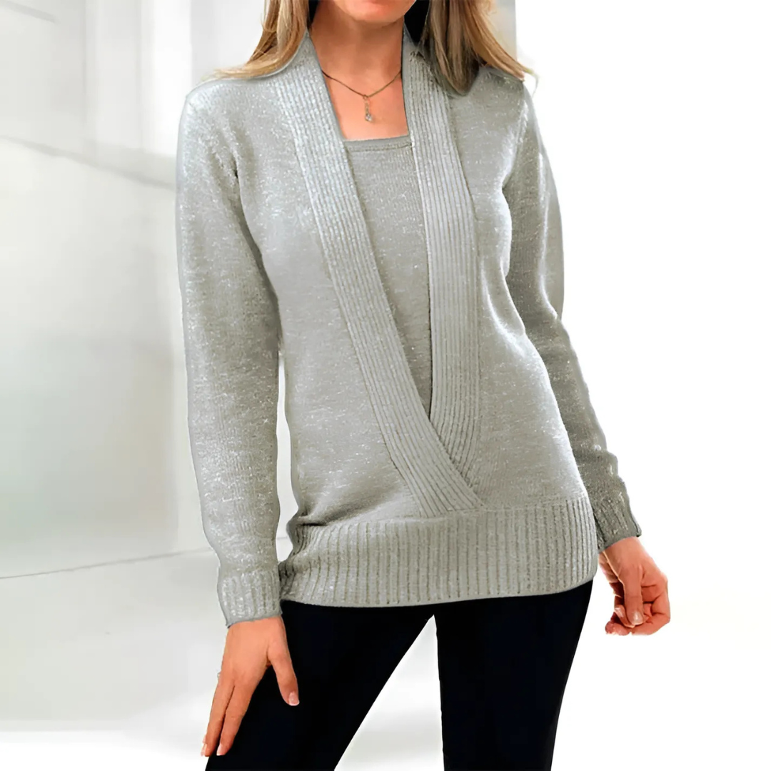 Stilla | V-udskæring Pullover Dame