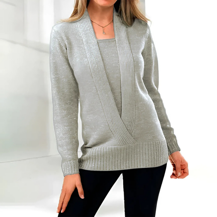 Stilla | V-udskæring Pullover Dame