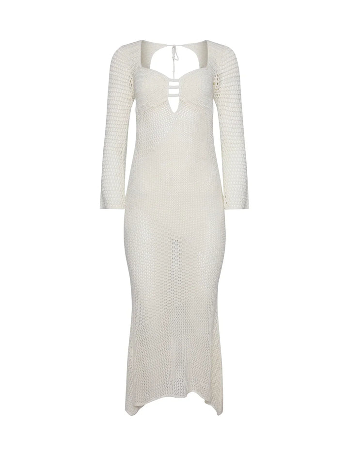 Stilla | Luksus Strikket Maxi Kjole