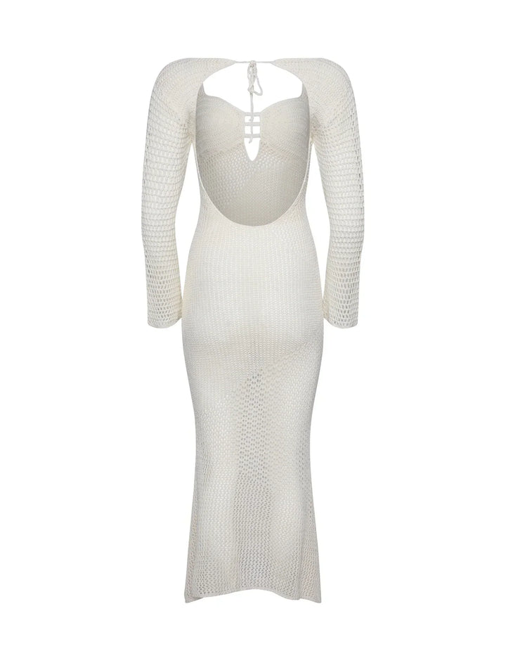 Stilla | Luksus Strikket Maxi Kjole