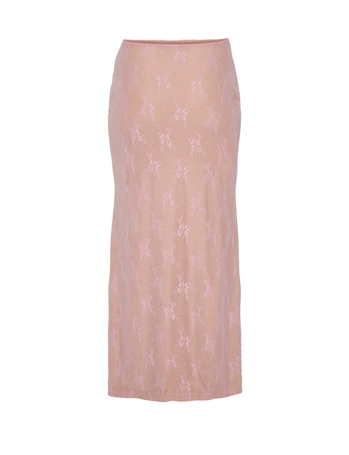 Stilla | Elegante Gennemsigtig Top Med Nederdel