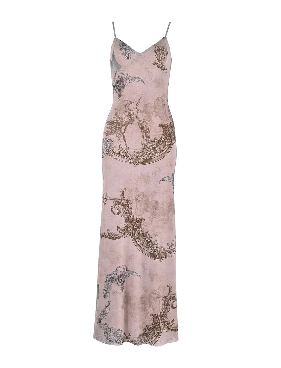 Stilla | Blomstret Pink Blondekjole
