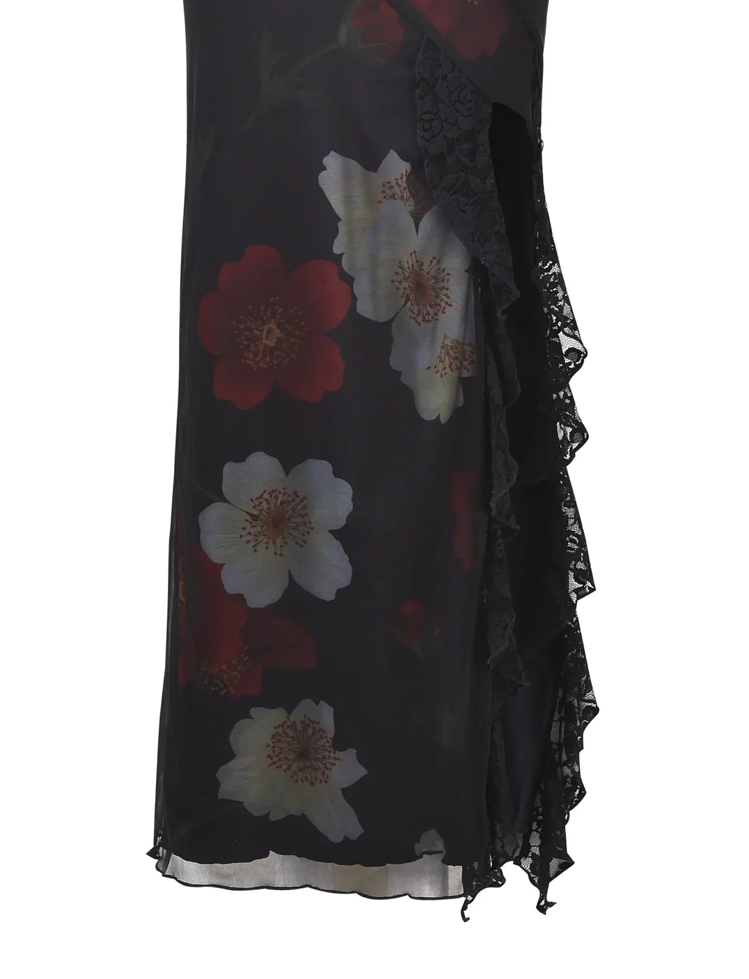 Stilla | Rosa Sort Maxi Kjole