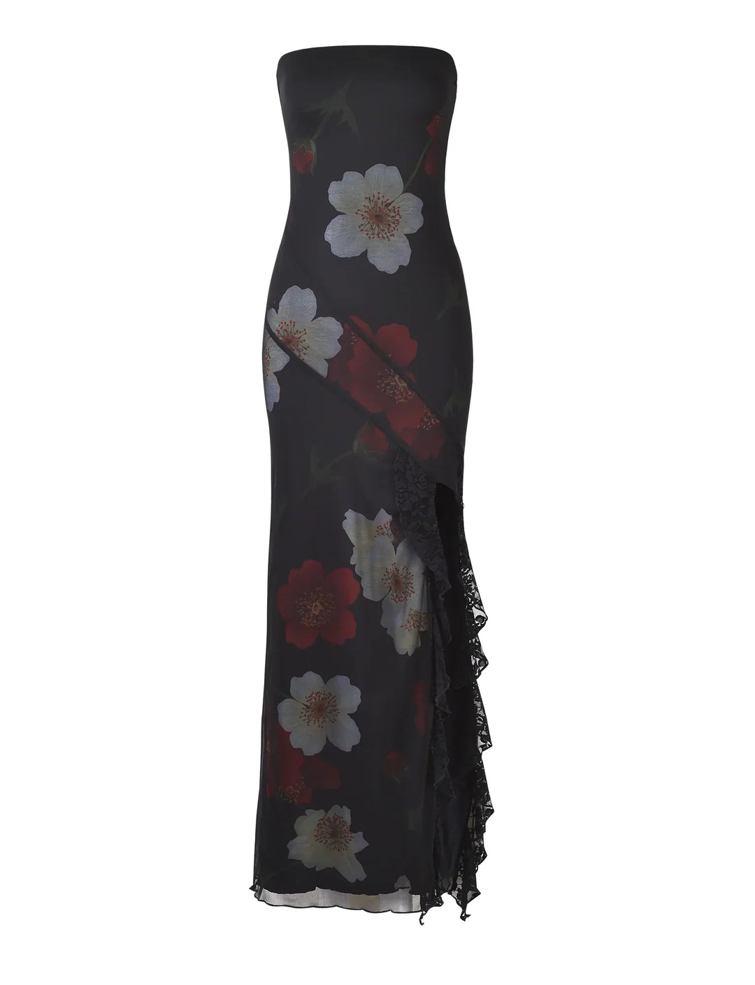 Stilla | Rosa Sort Maxi Kjole