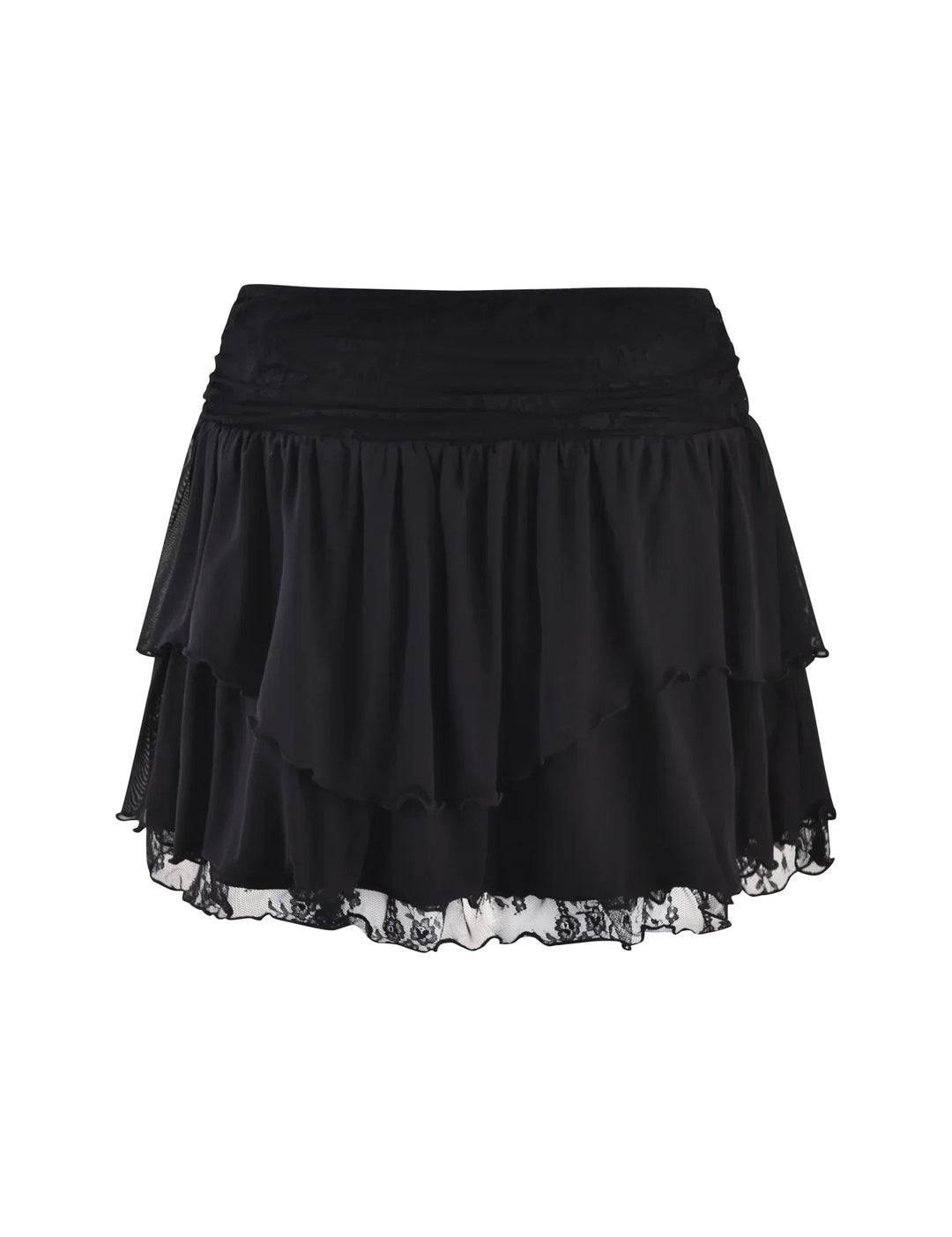Stilla | Stilfuld Crop Top Med Nederdel
