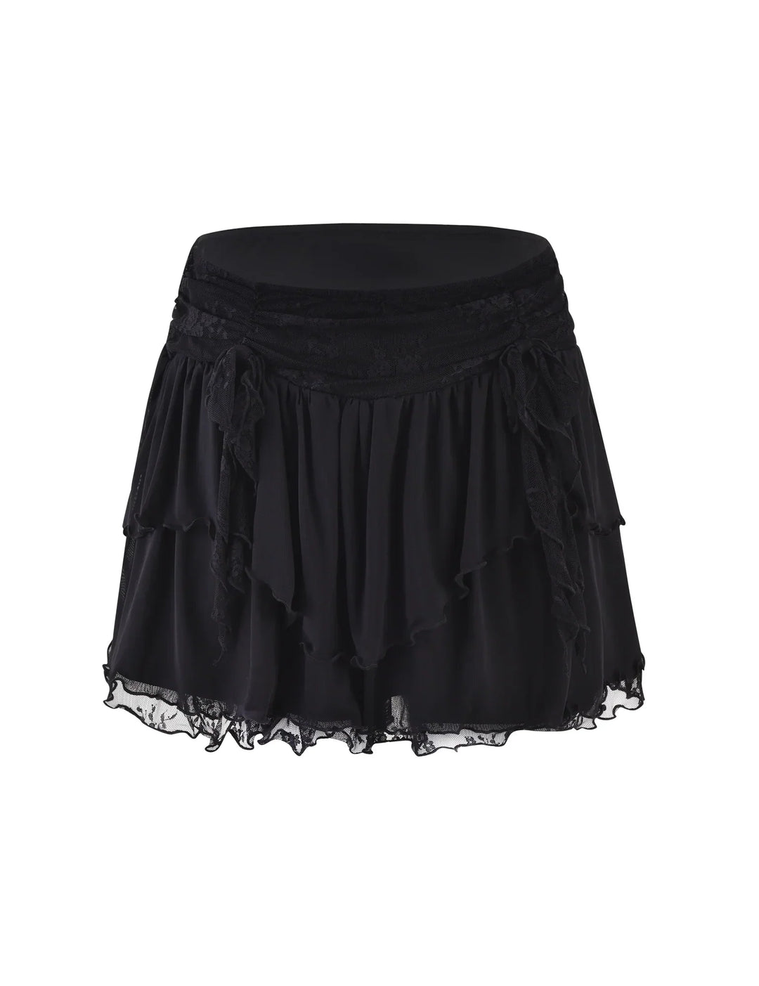 Stilla | Stilfuld Crop Top Med Nederdel