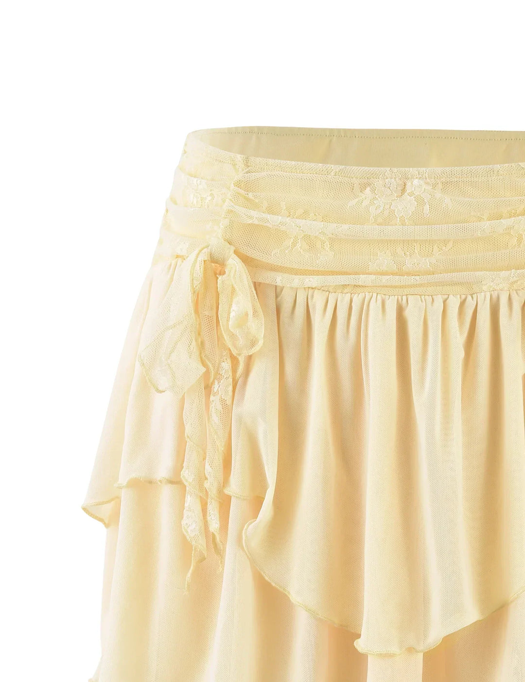 Stilla | Stilfuld Crop Top Med Nederdel