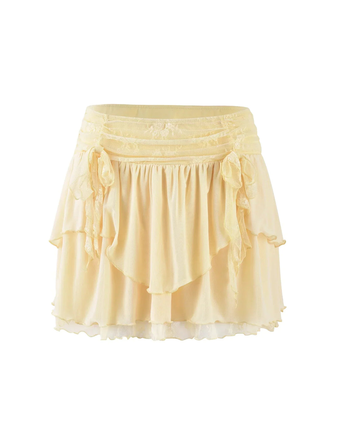 Stilla | Stilfuld Crop Top Med Nederdel