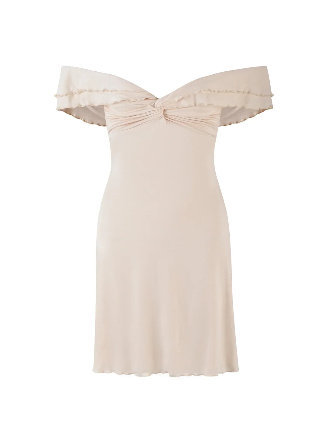 Stilla | Snoet Beige Minikjole