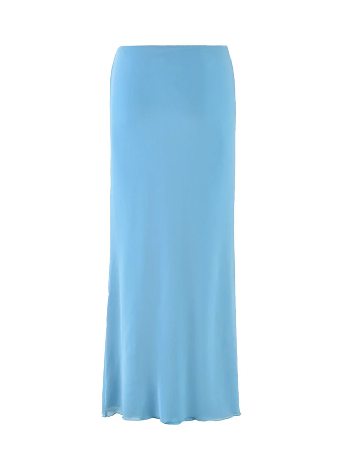Stilla | Elegante Gennemsigtig Top Med Nederdel