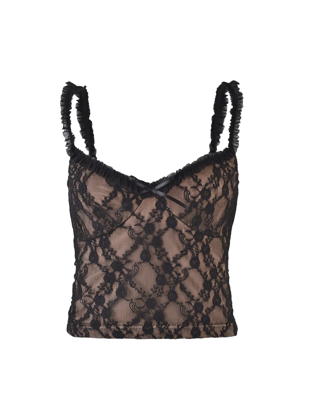 Stilla | Coquette Bow Crop Top