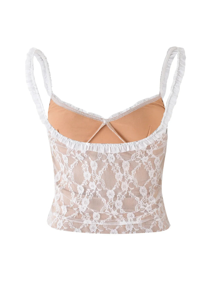 Stilla | Coquette Bow Crop Top