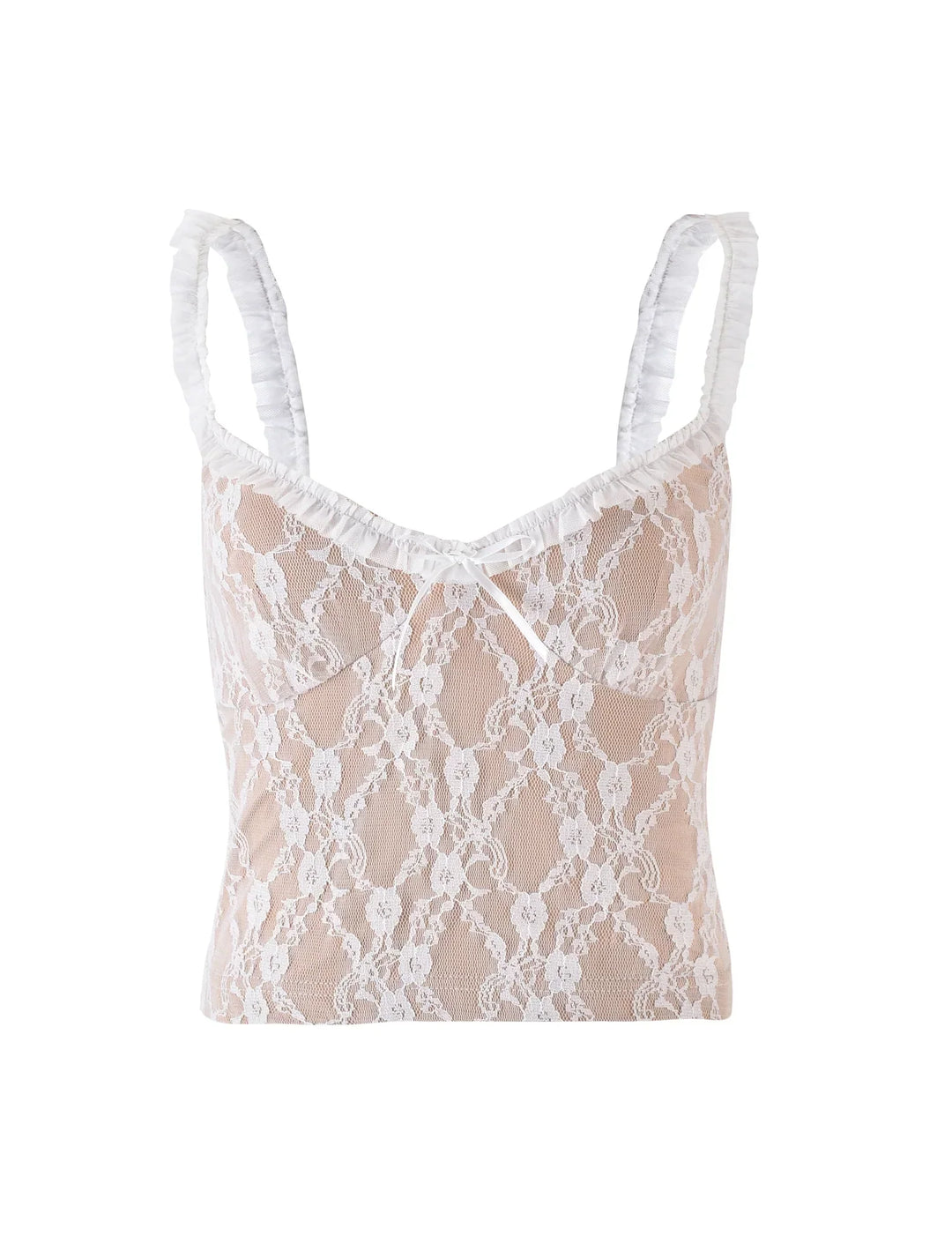 Stilla | Coquette Bow Crop Top