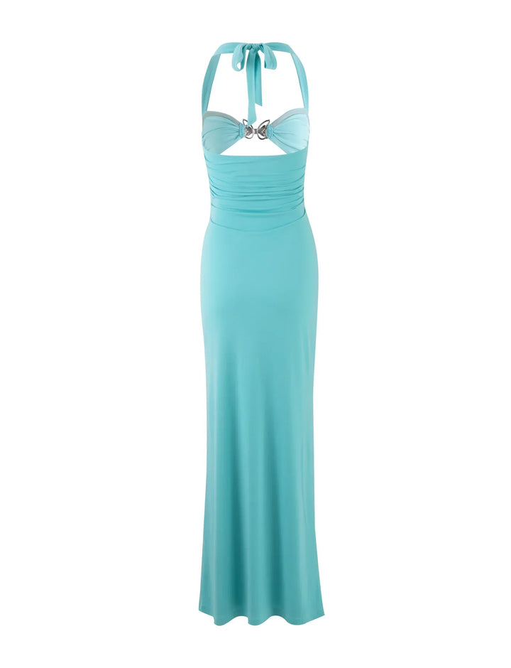 Stilla | Maxikjole Med Butterfly Design