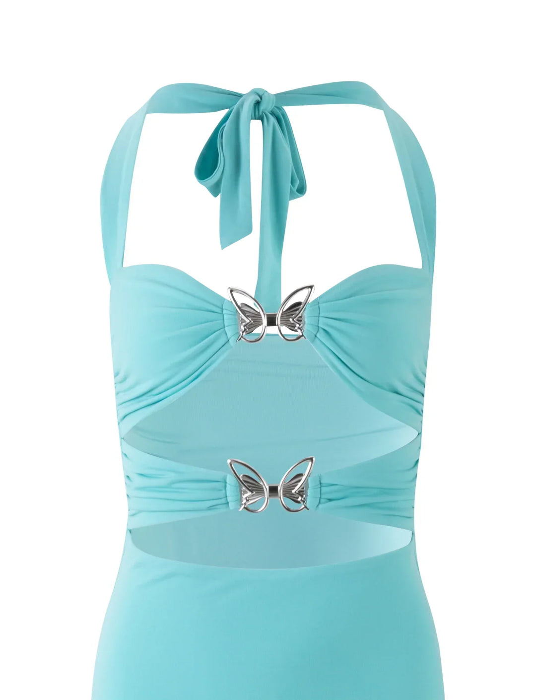 Stilla | Maxikjole Med Butterfly Design