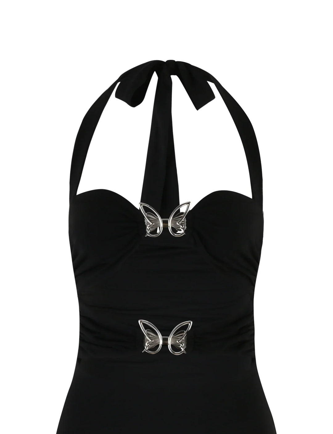 Stilla | Maxikjole Med Butterfly Design
