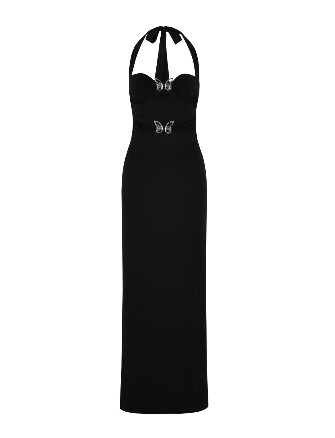 Stilla | Maxikjole Med Butterfly Design