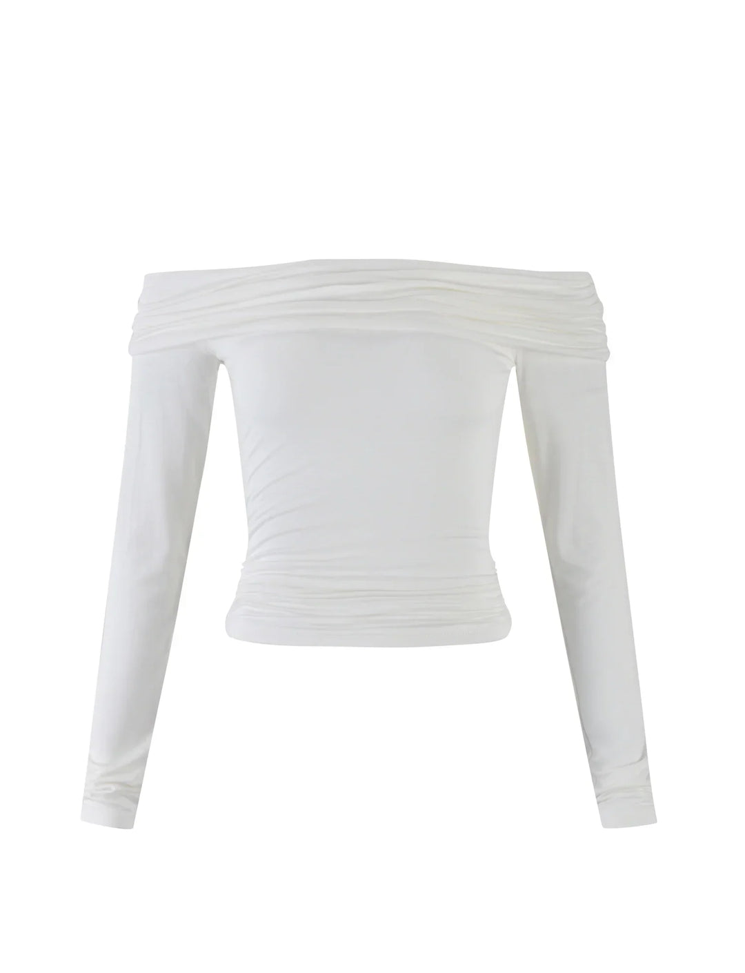 Stilla | Chic Bagside Hul Af Skulder Top