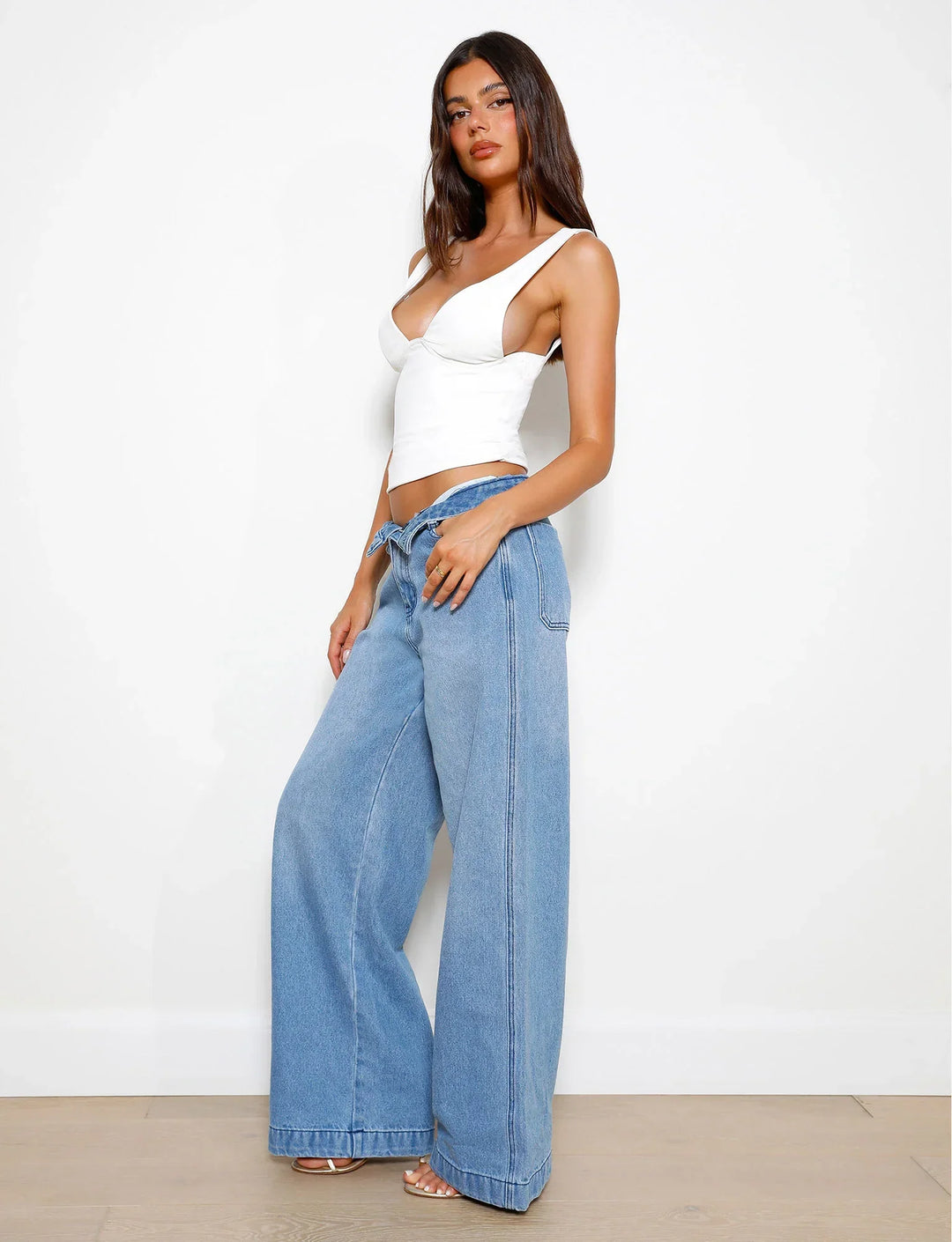 Stilla | Løse Jeans Med Høj Talje