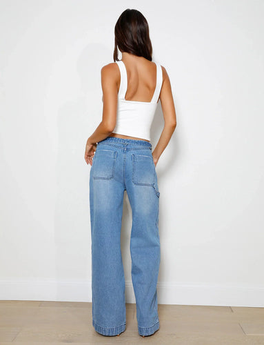 Stilla | Løse Jeans Med Høj Talje