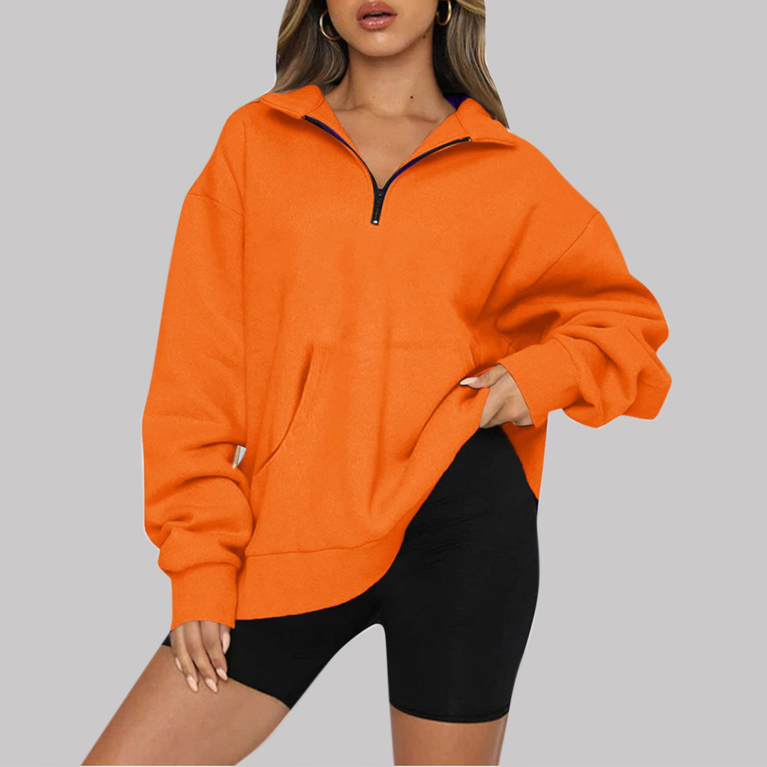 Stilla | Zip-Jumper Læssig Moderne Stil Ideel til vinteren