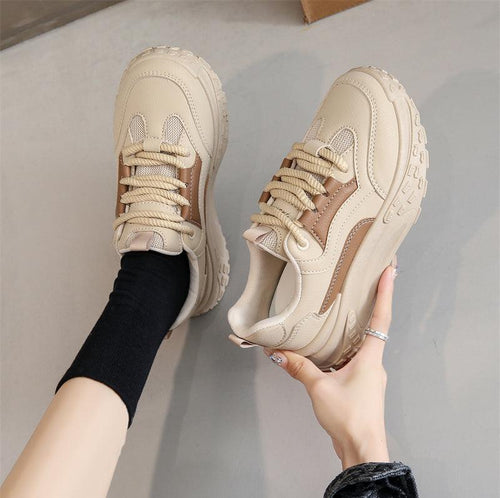 Stilla | Komfortable Kvinders Sneakers Med Tykk Såle