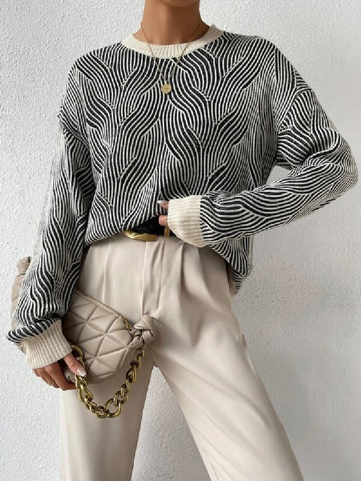 Stilla | Klassisk sweater med rund hals