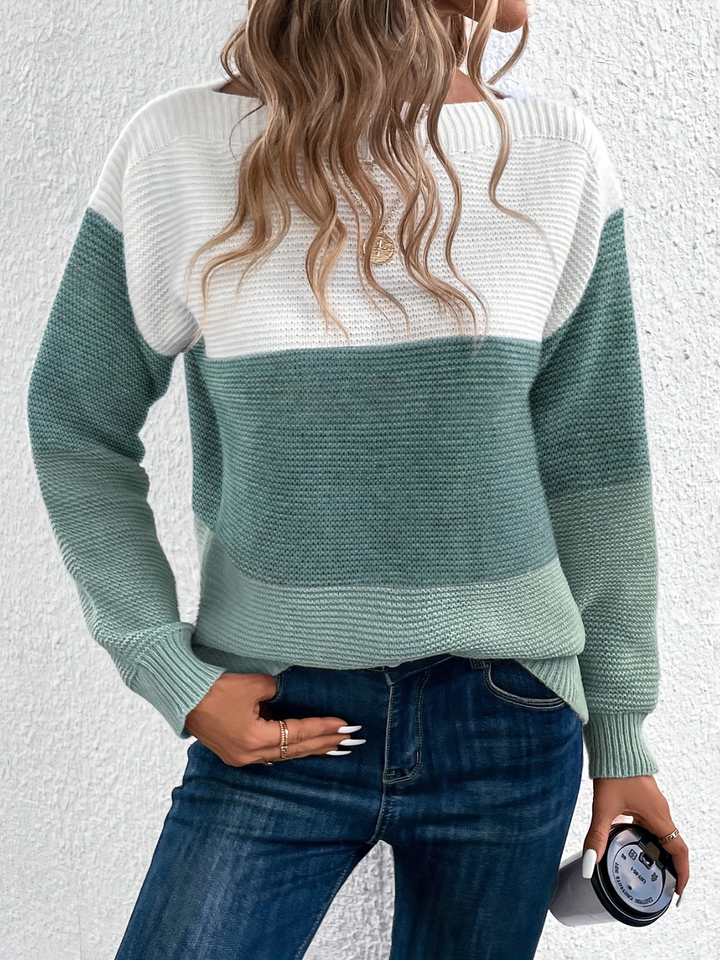 Stilla | Casual sweater med faldende skuldre