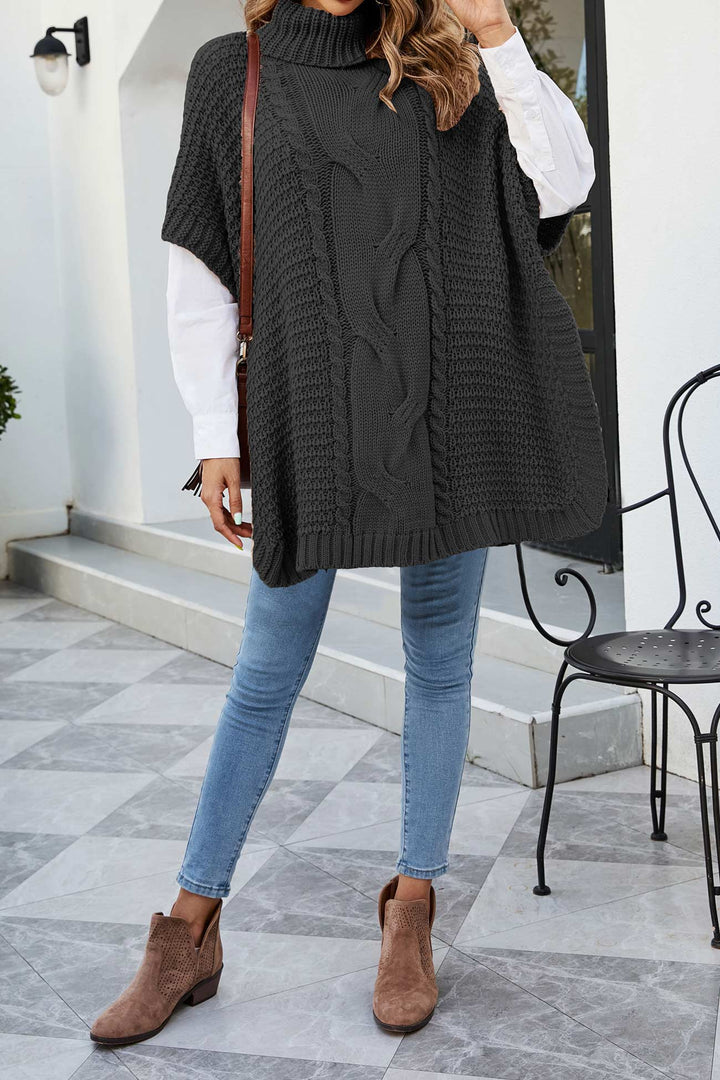 Stilla | Pulli med ribkrave lavet af snoet garn