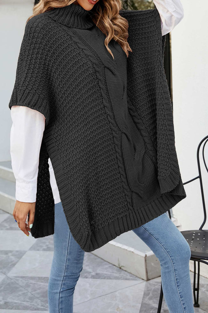 Stilla | Pulli med ribkrave lavet af snoet garn