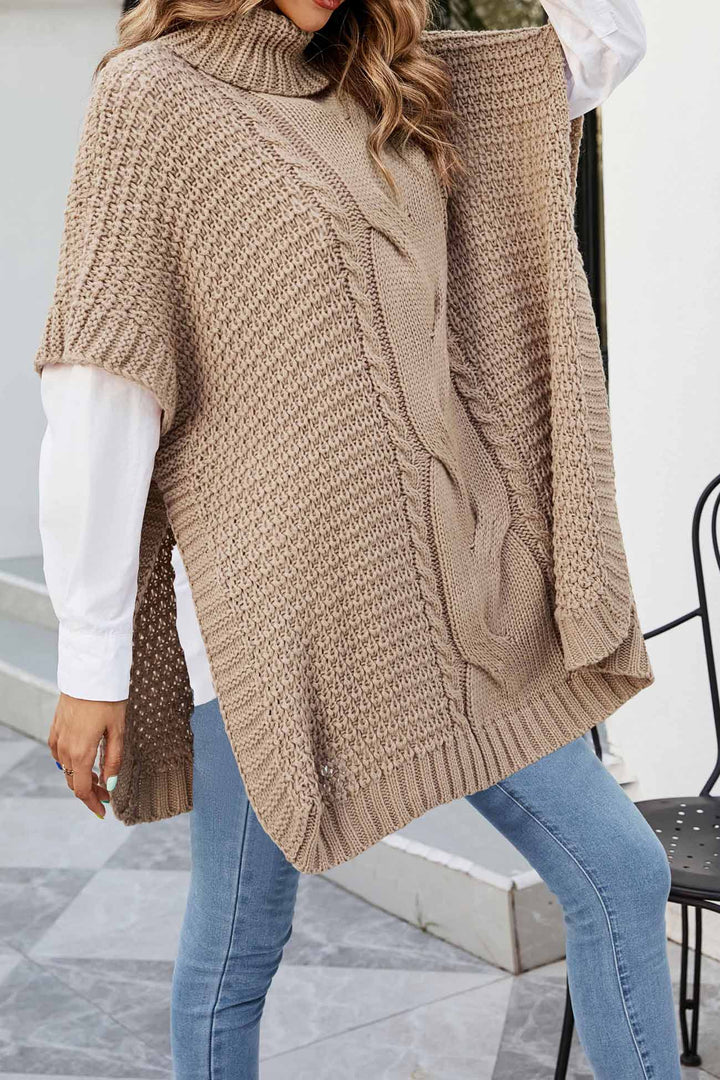 Stilla | Pulli med ribkrave lavet af snoet garn