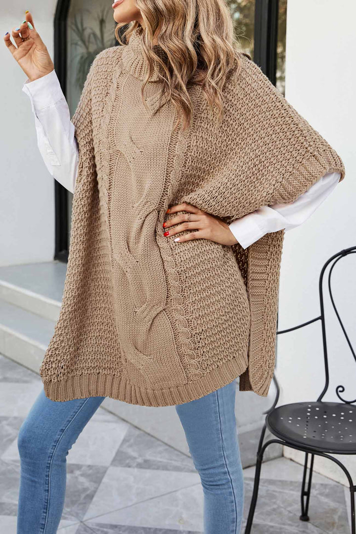 Stilla | Pulli med ribkrave lavet af snoet garn