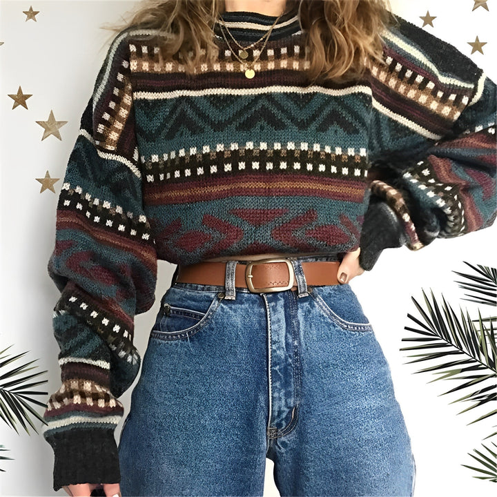 Stilla | Pullover i vintage-look