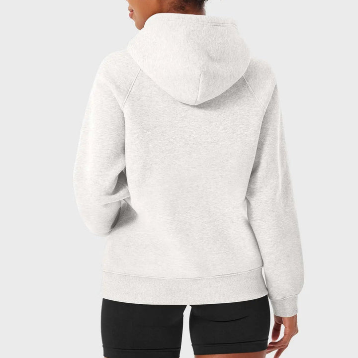 Stilla | Hoodie med Raglanærmer og Kængurulomme