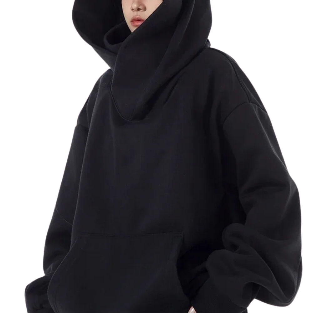 Stilla | Overdimensioneret Sweatshirt med Turtleneck