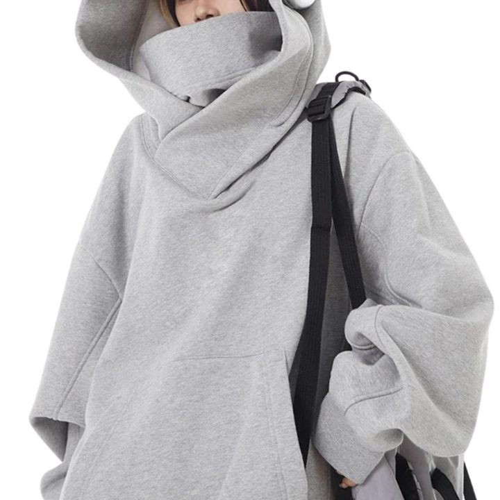 Stilla | Overdimensioneret Sweatshirt med Turtleneck