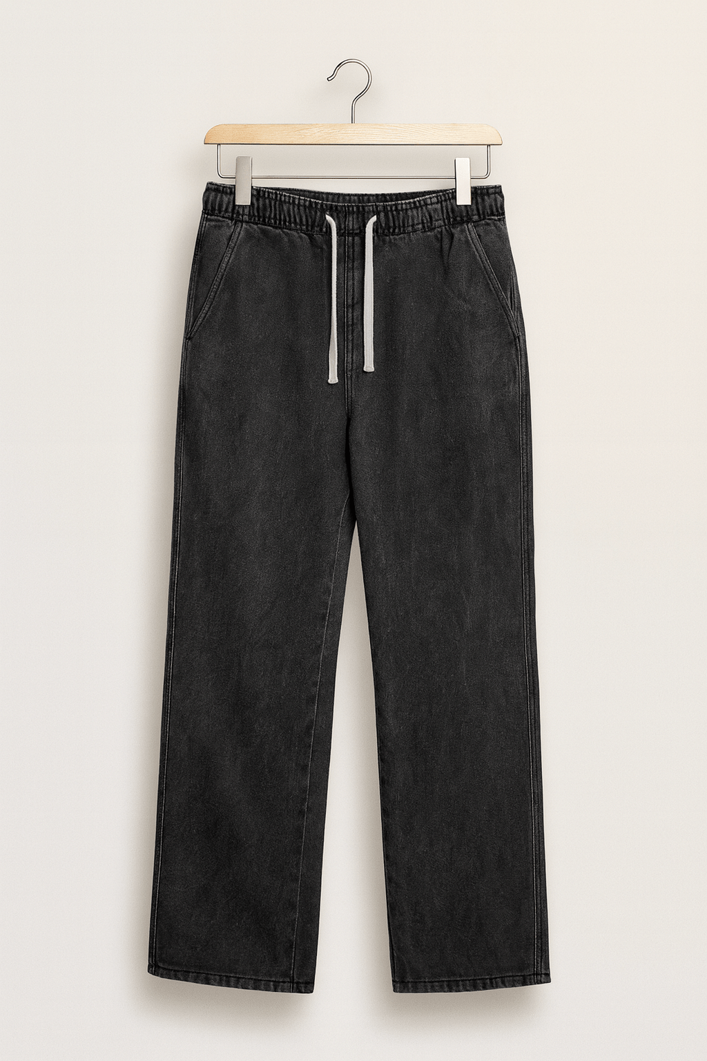 Stilla | Cut Bukser med Subtil Vask Look