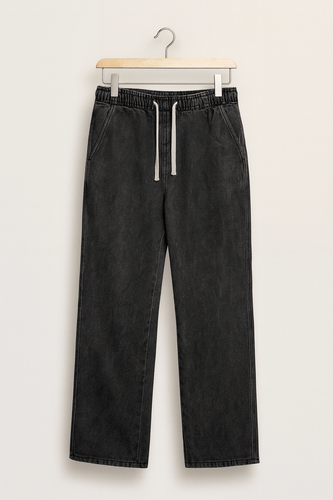 Stilla | Cut Bukser med Subtil Vask Look