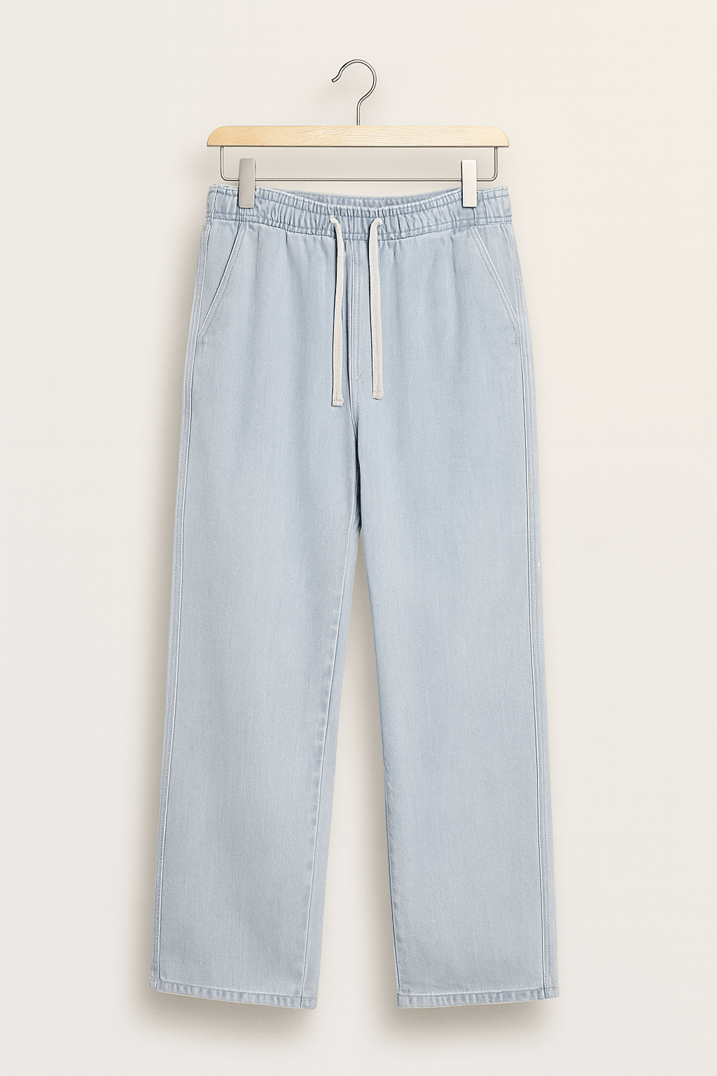 Stilla | Cut Bukser med Subtil Vask Look