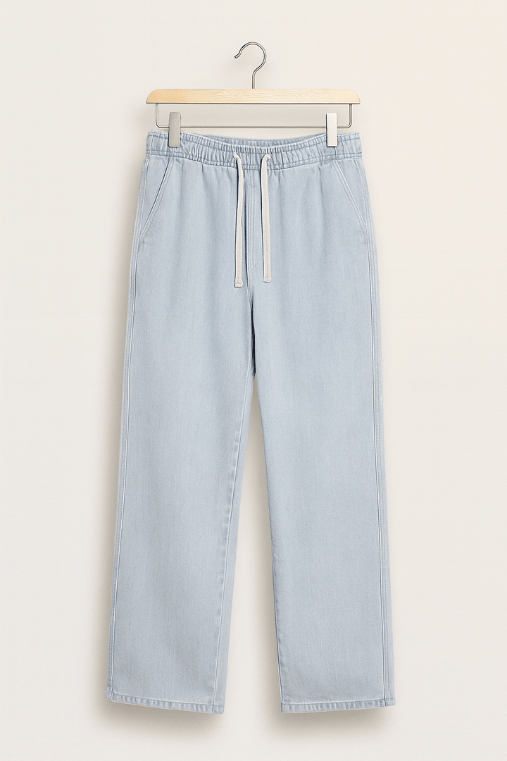 Stilla | Cut Bukser med Subtil Vask Look