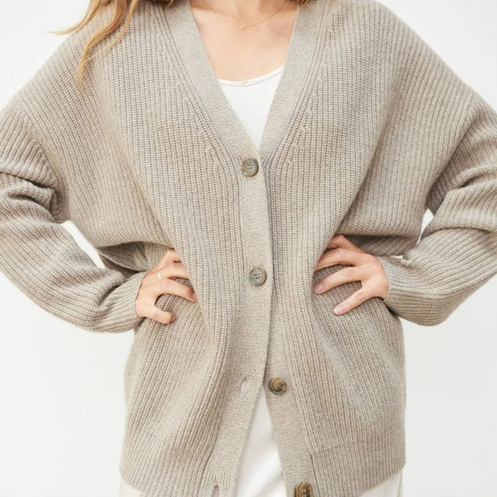 Stilla | Oversize-cardigan i kasjmir