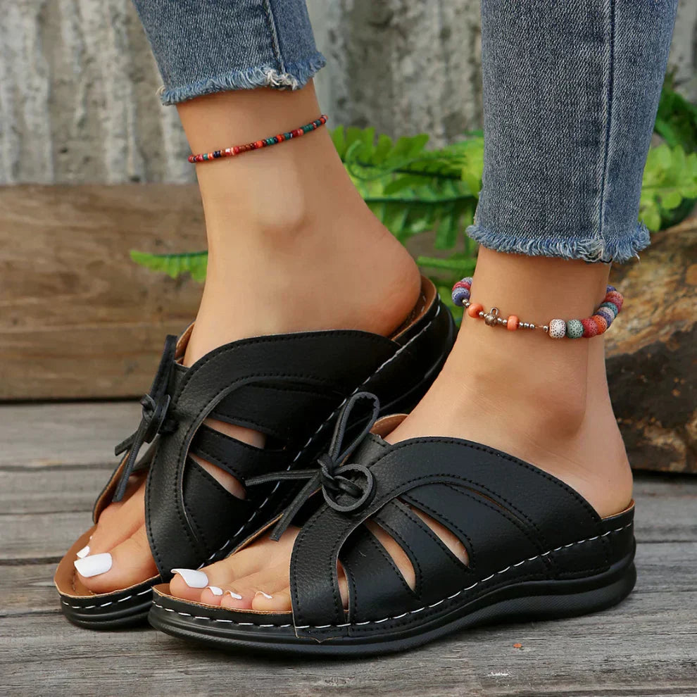 Stilla | Komfortable Sandaler Med Knude