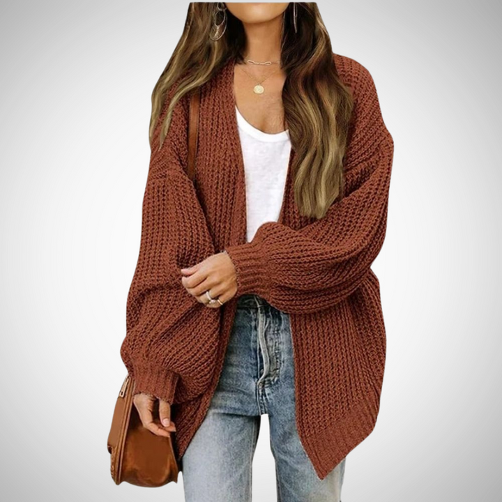 Stilla | Oversize strikjakke