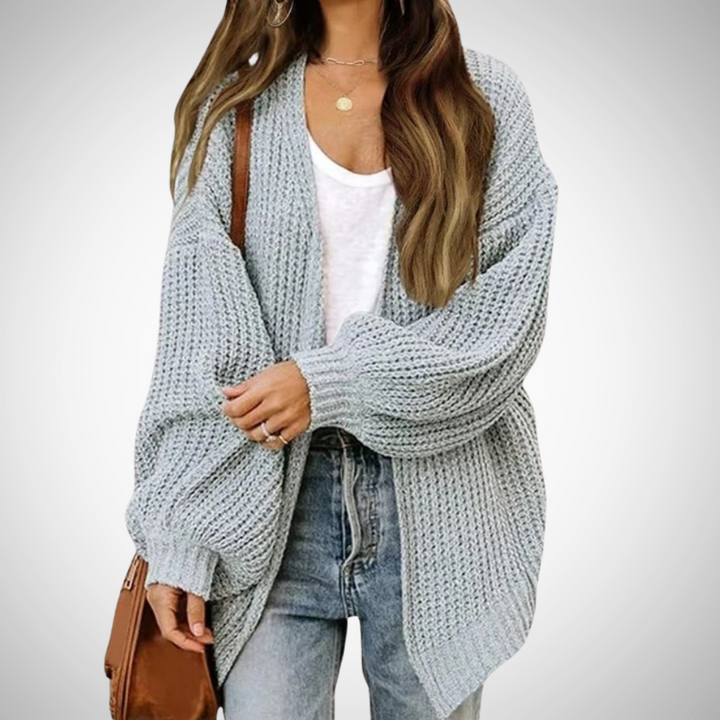 Stilla | Oversize strikjakke
